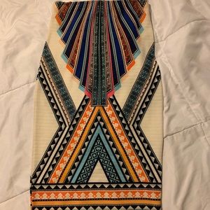 Colorful midi skirt, perfect for summer!